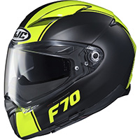 HJC F70 マゴ ヘルメット ブラックイエロー
