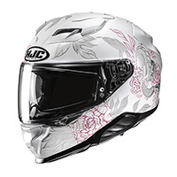 Casco Hjc F71 Eliz Bianco Opaco