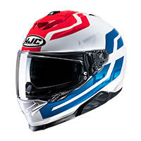 HJC i71 エンタ ヘルメット ブルー レッド
