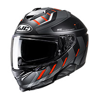 HJC i71 シモ ヘルメット オレンジ ブラック
