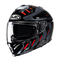 HJC i71 シモ ヘルメット ブラック レッド