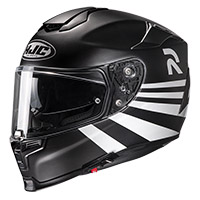 HJC Rpha70ストライプヘルメットブラック