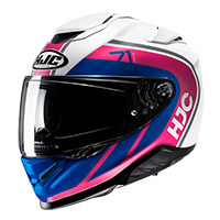Hjc Rpha 71 Mapos Helmet Pink Blue Lady