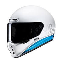 HJC V10 タミ ヘルメット ホワイト ブルー