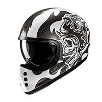 Hjc V60 Flame Helmet White