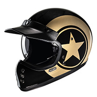 Hjc V60 Nyx Helmet Black Gold