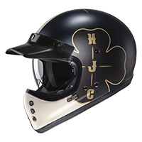 Hjc V60 Ofera Helmet Black White - 2