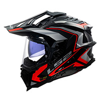 Ls2 Mx701 Explorer Carbon Frontier 2 Helmet Red