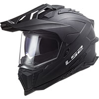 LS2 MX701 エクスプローラー ソリッド ヘルメット ブラック マット