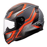 Ls2 Ff353 Rapid 2 Flitz Helmet Orange Matt