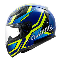 Casco LS2 FF353 Rapid 2 Flitz amarillo azul