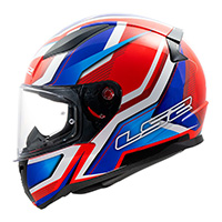 Casque LS2 FF353 Rapid 2 Flitz jaune bleu