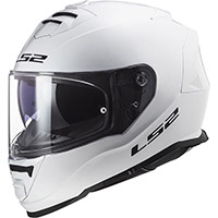 LS2 FF800 ストーム 2 06 ソリッド ヘルメット ホワイト