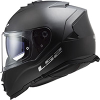 Ls2 FF800 Storm 2 06 Solid Helm schwarz matt - 2