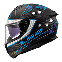 Casco LS2 FF808 Stream 2 Galdam blu