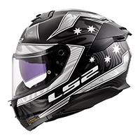 Casco Ls2 Ff808 Stream 2 Galdam Bianco - img 2