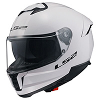 LS2 FF808 ストリーム 2 ソリッド ヘルメット ホワイト