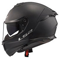 Ls2 Ff808 Stream 2 Solid Helmet Black Matt - 2