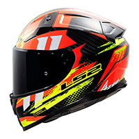 Ls2 Ff811 Vector 2 Carbon Tantic Helmet Yellow