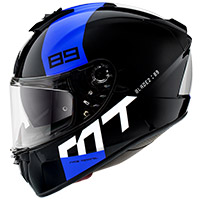 Casco Mt Helmets Blade 2 Sv 89 B7 azul