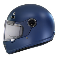 Casque Mt Helmets Jarama Solid A7 Bleu Mat