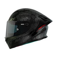 Mt Helmets Kre Plus Carbon Solid A11 Nero - img 2