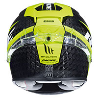 Mt Helmets Rapide Pro Carbon C3 Noir Jaune