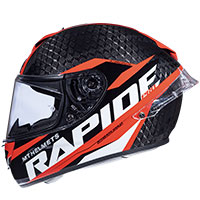 Mt Helmets Rapide Pro Carbon C5 Nero Rosso - img 2