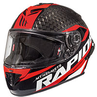 Mt Helmets Rapide Pro Carbon C5 negro rojo