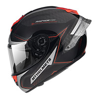 Casco Mt Helmets Rapide Pro Master B5 Rosso Fluo - img 2