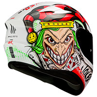 Mt Helmets Targo Joker A0 Helmet White - 3