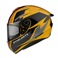 Mt Helmets Targo Pro Sound D3 Helmet Yellow - 2