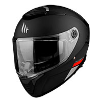 Casque Mt Helmets Thunder 4 Sv Solid A1 Noir Mat