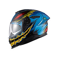 Nexx Y.100r Night Rider Helmet Sky Blue