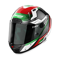 Nolan X-804 RS Ultra Carbon Maven Helm grün
