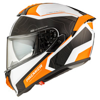 Premier Evoluzione Dk 93 Helmet Orange - 3