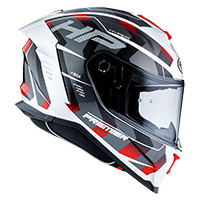 Premier Hyper 22.06 Helmet Hp 2 White Red Black