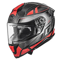 Premier Hyper Carbon 22.06 TK 92 Helm weiß rot