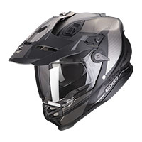 Scorpion ADF-9000 Air Trial Helm schwarz rot