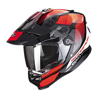 Scorpion ADF-9000 Air Trial Helm schwarz silber
