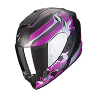 Scorpion Exo 1400 Air Gaia Helmet Black Pink Lady