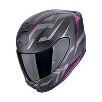 Casco Scorpion EXO 391 Aaxo negro mate rojo