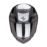Scorpion Exo 391 Arok Helmet Grey Red Black - 2
