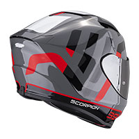 Scorpion Exo 391 Arok Helmet Grey Red Black - 3