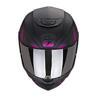 スコーピオン EXO 391 スパーダ ヘルメット ブラック マット ピンク