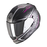 Scorpion Exo 491 Run Helm schwarz matt rosa