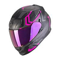 Scorpion Exo 491 スピン ヘルメット ブラック マット ピンク