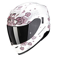 Scorpion Exo 520 Air Tina Helmet White Silver Lady