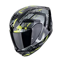 Casco Scorpion EXO 391 Clutter giallo