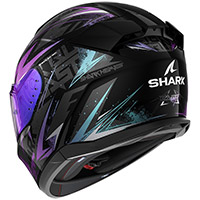 Shark D-Skwal 3 Blast-R ヘルメット ブラック グリーン グリッター